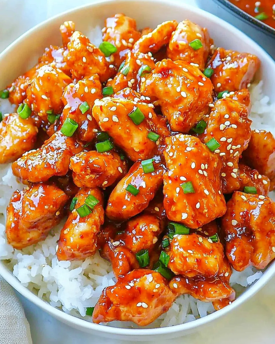 Spicy Korean Chicken