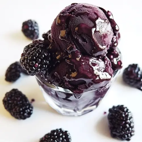 Blackberry Ice Cream