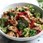 Sesame Chicken with Broccoli