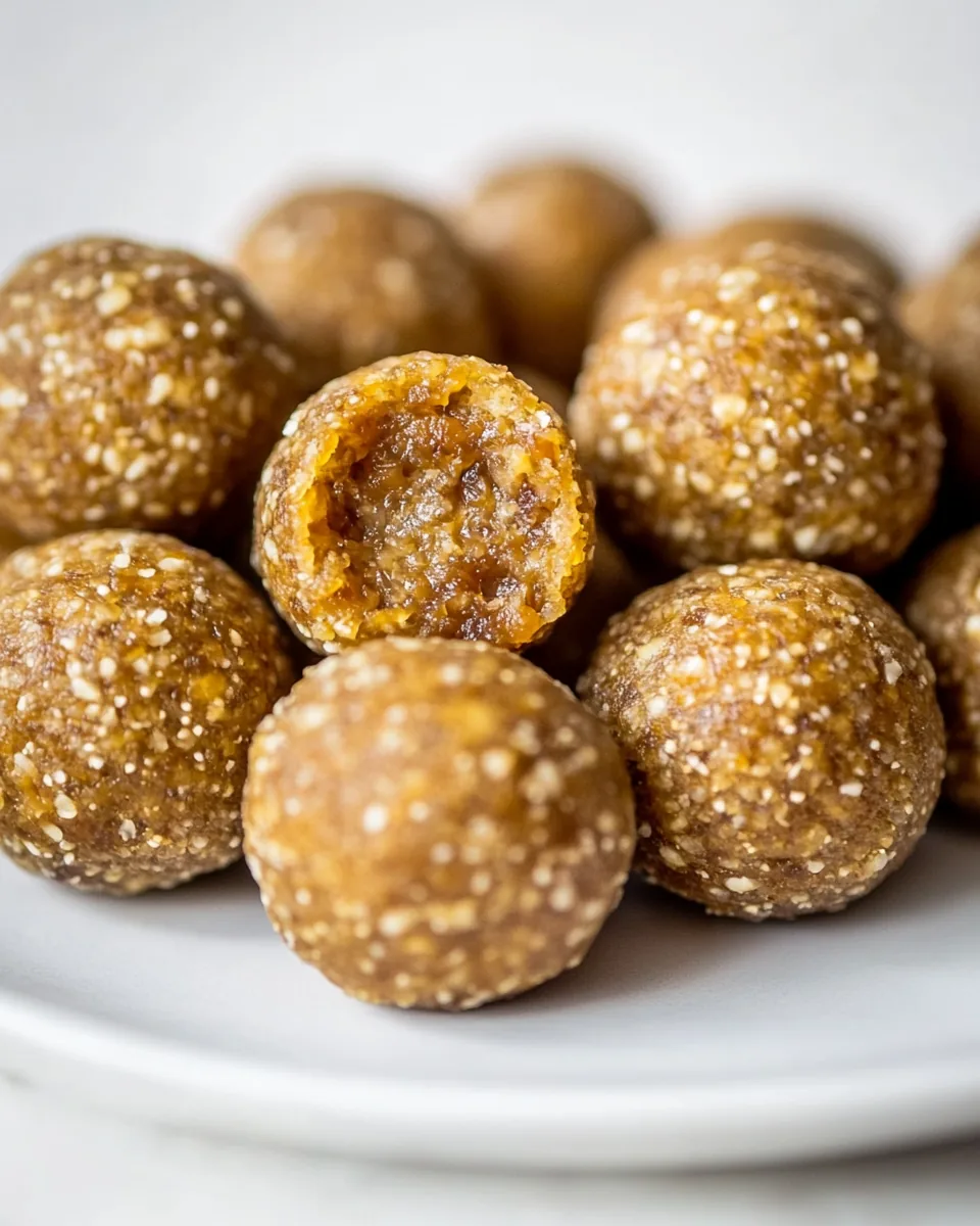 3 Ingredient Apricot Bliss Balls
