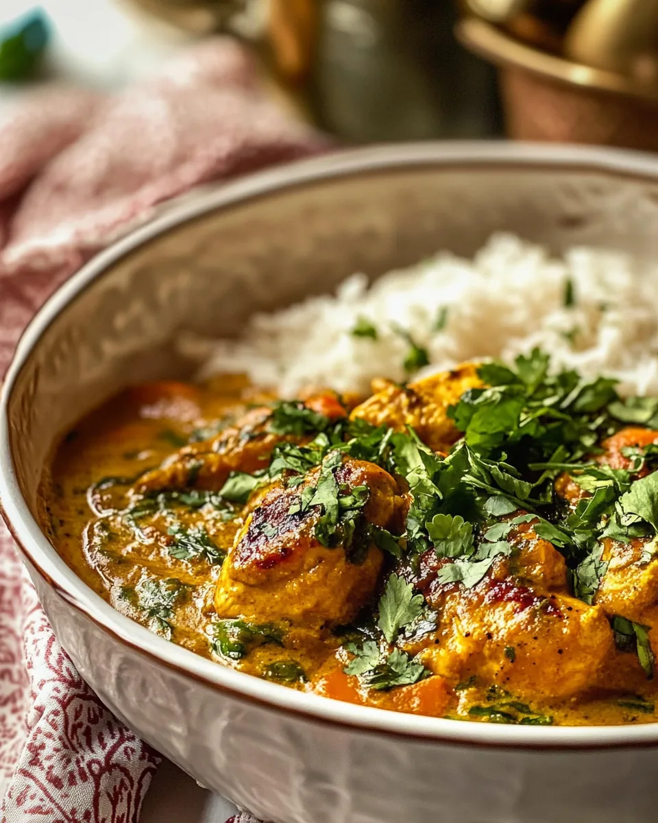 Indian Chicken Sweet Potato Curry
