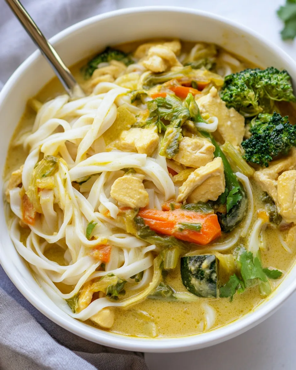 Thai Curry Noodles