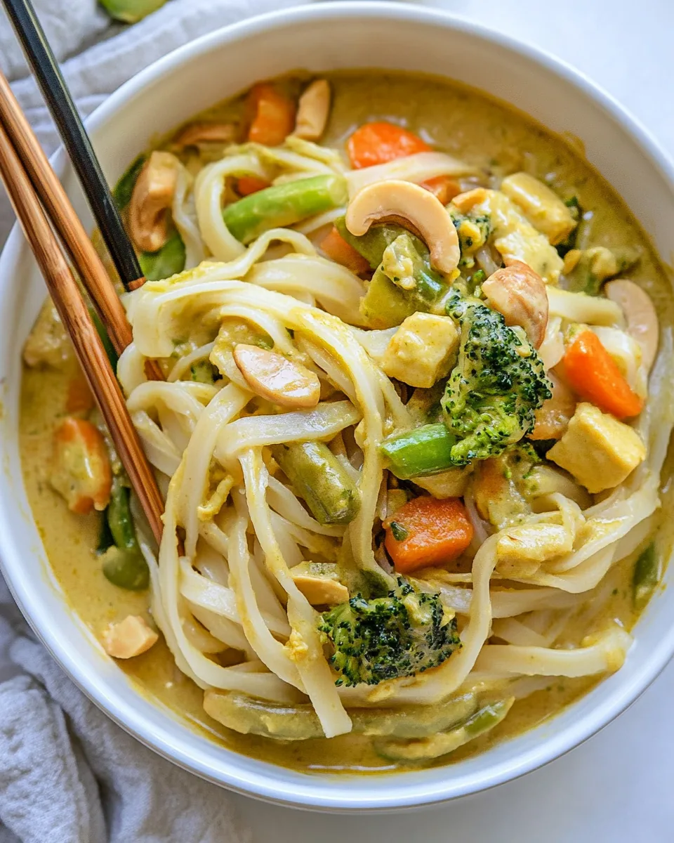 Thai Curry Noodles