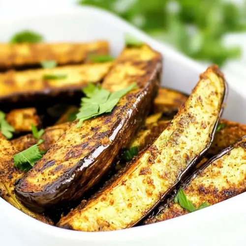 Air Fried Eggplant