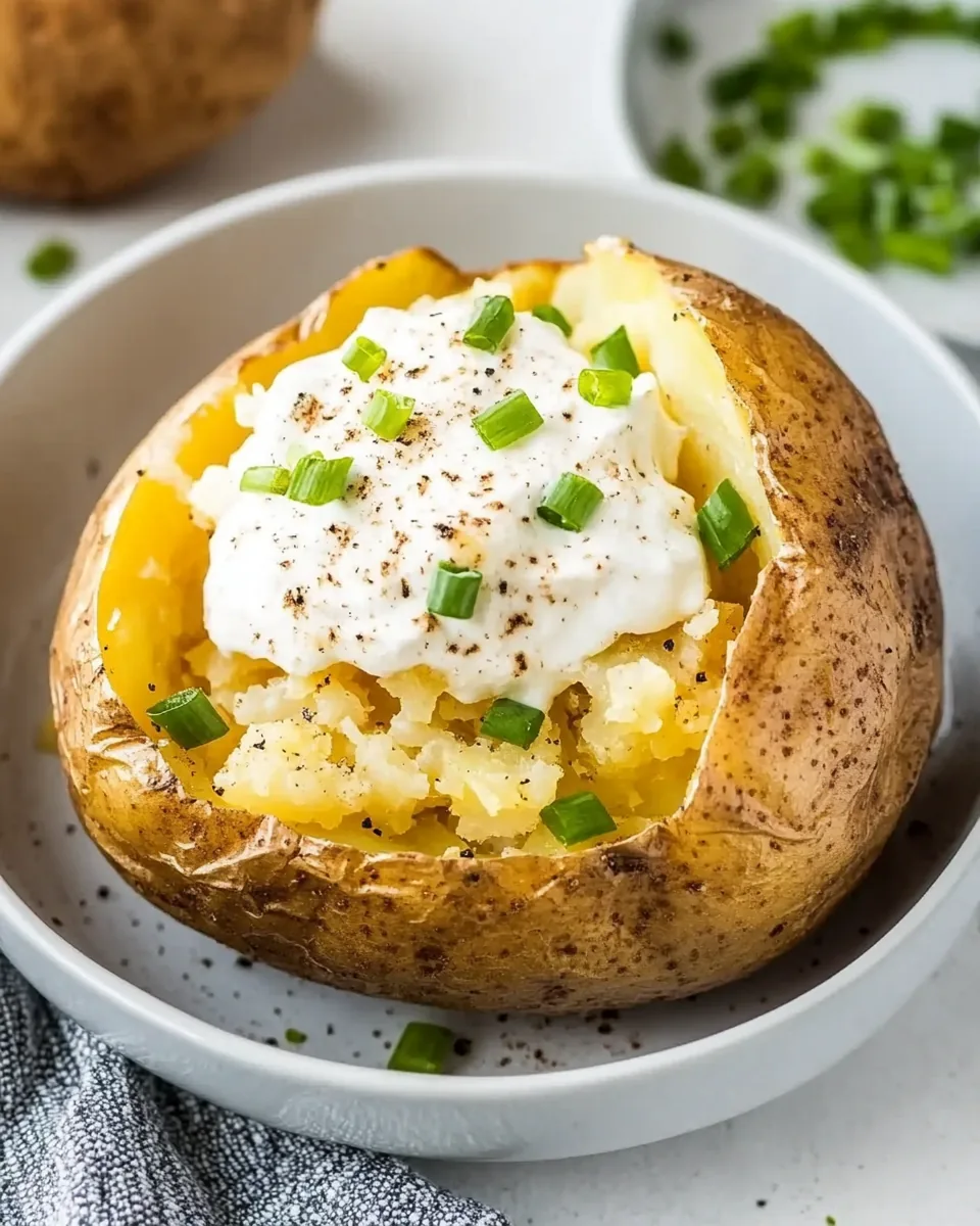 Air Fryer Baked Potato