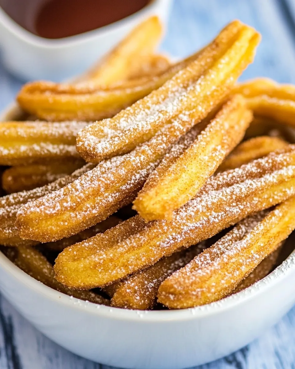 Air Fryer Churros Recipe