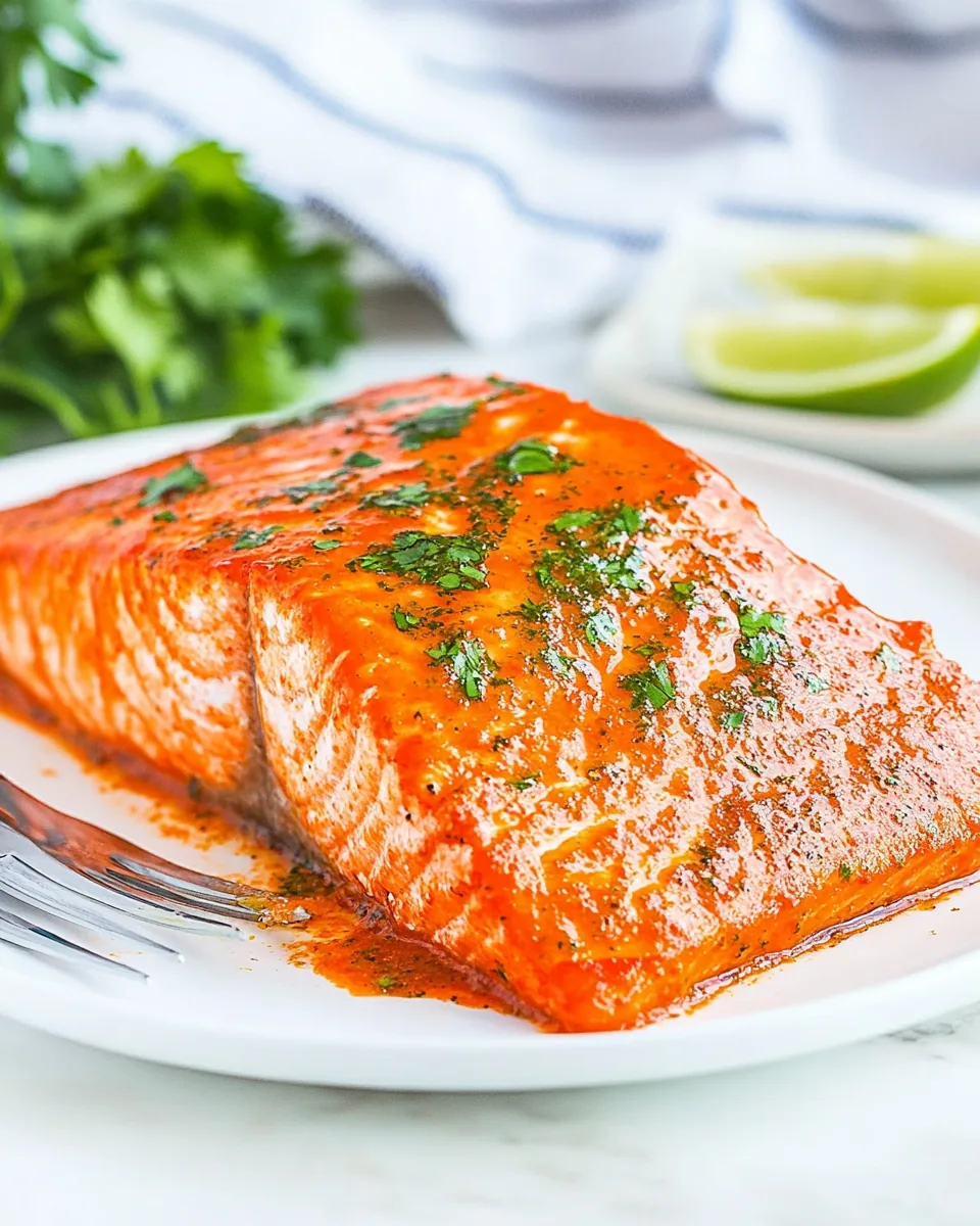 Air Fryer Cilantro Lime Salmon