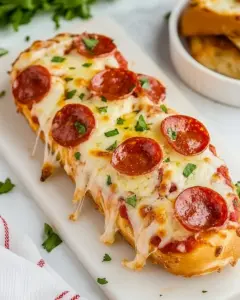 Air Fryer French Bread Pizza