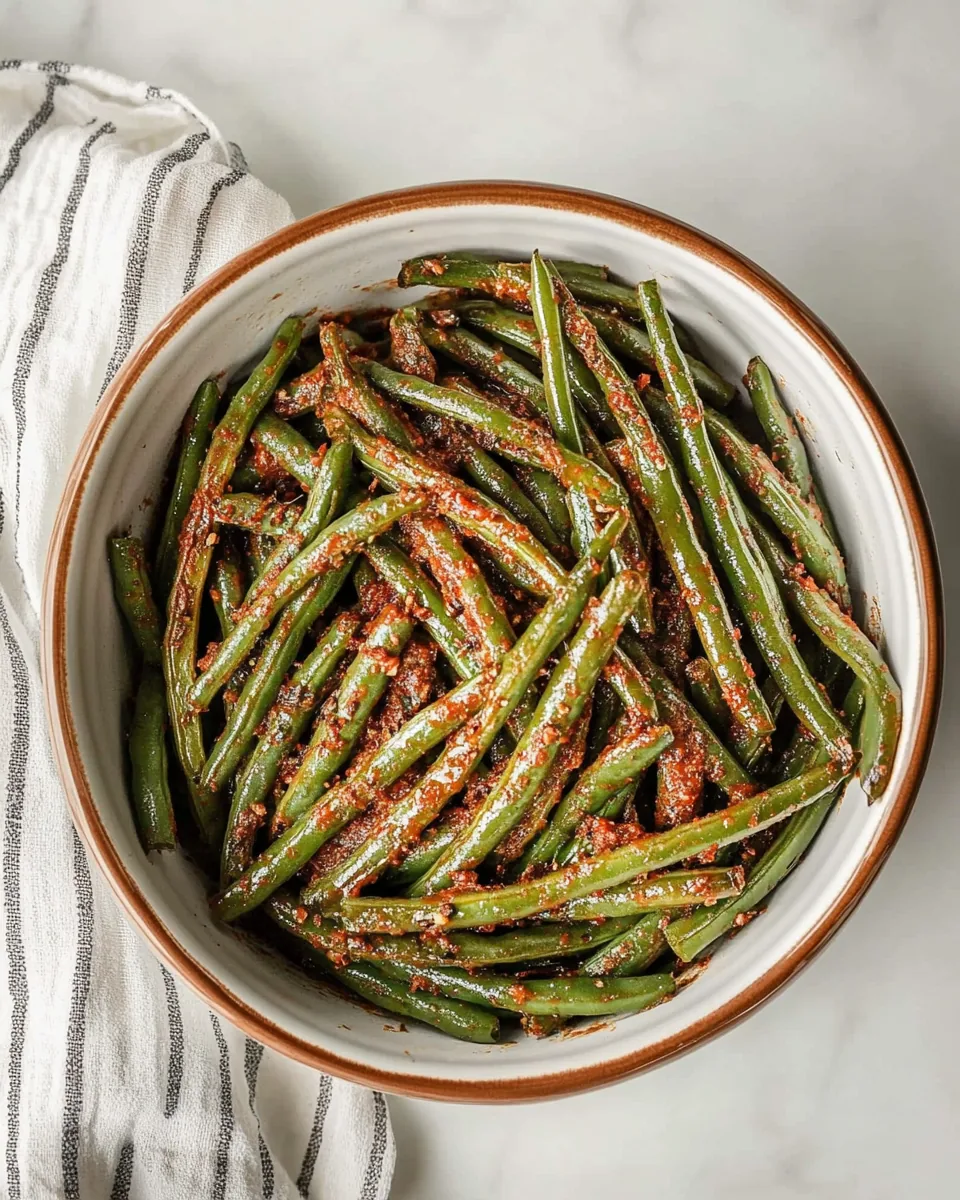Air Fryer Frozen Green Beans