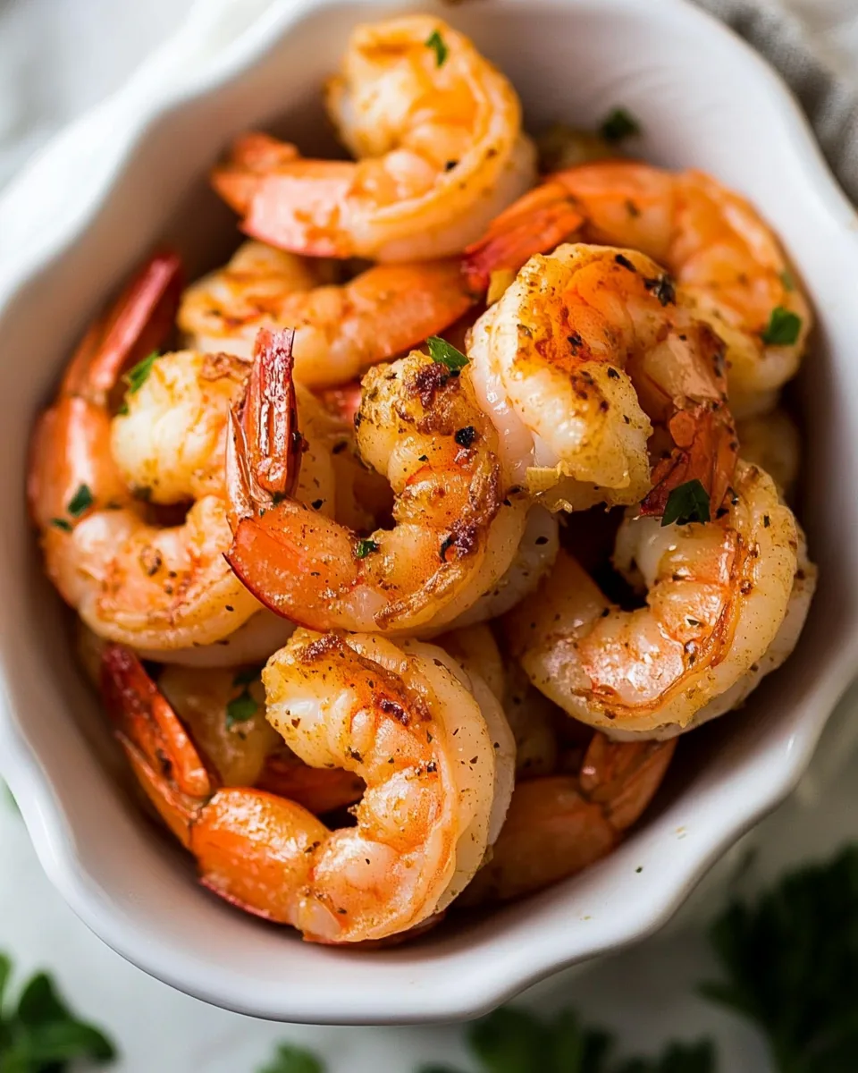 Air Fryer Garlic Shrimp