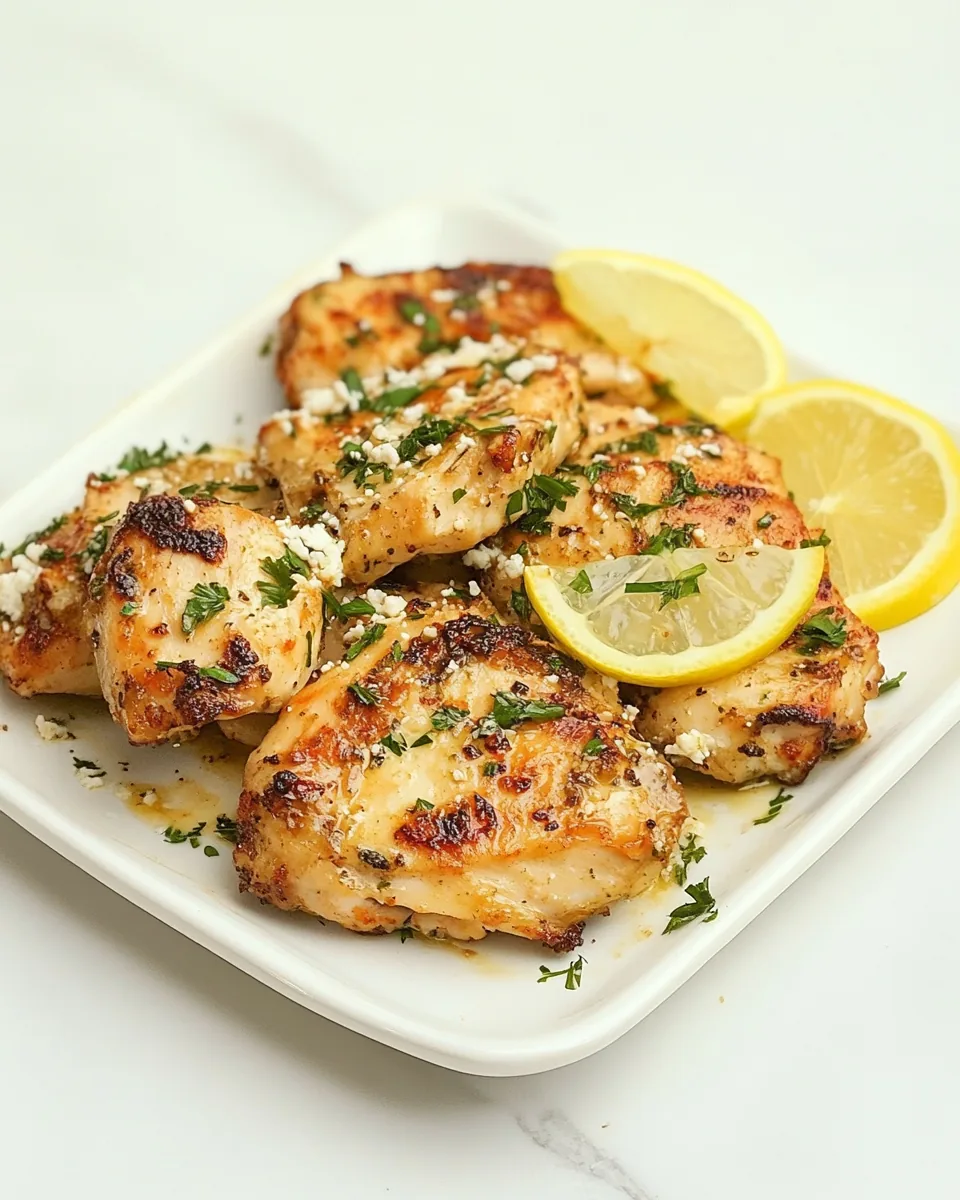 Air Fryer Greek Chicken