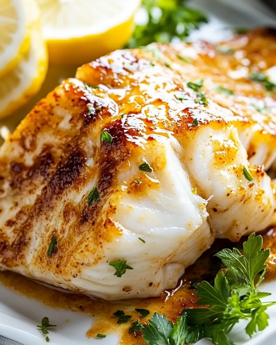 Air Fryer Halibut