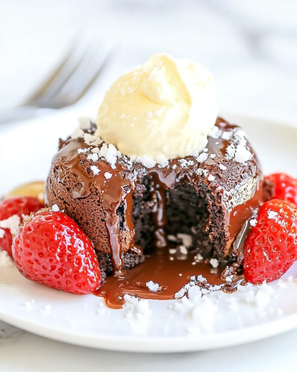 Air Fryer Lava Cake Recipe
