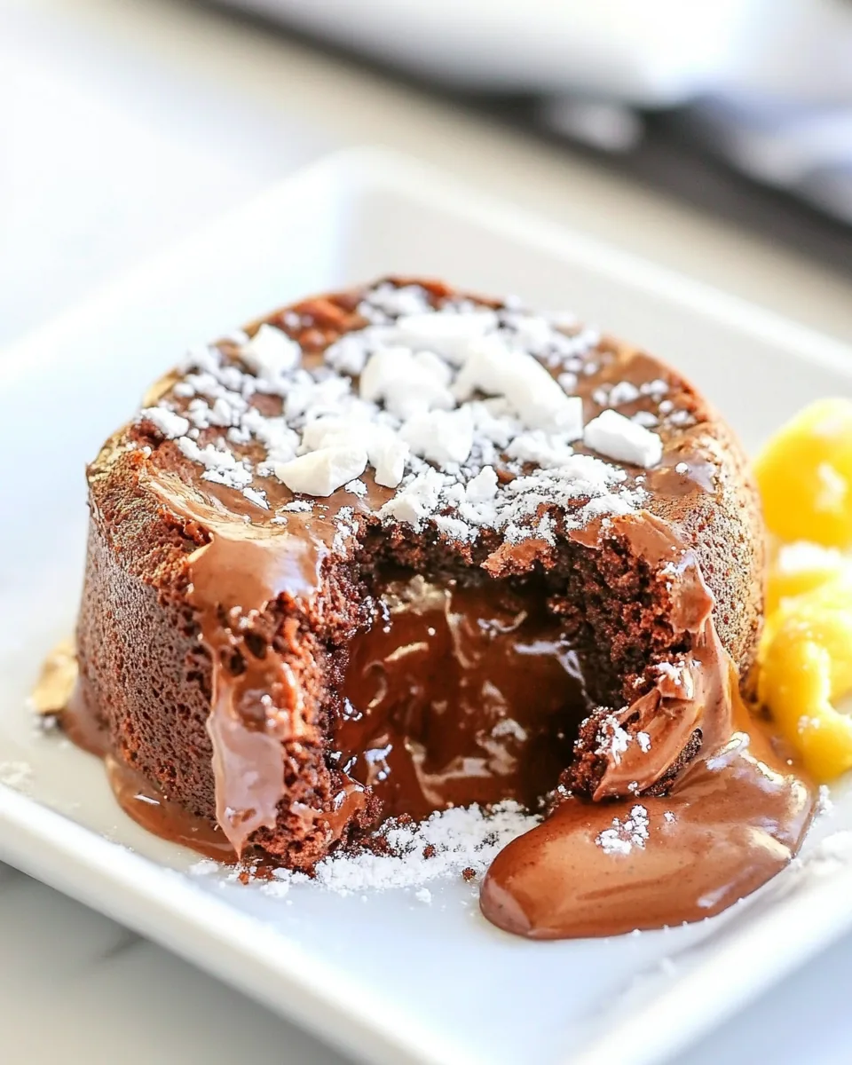 Air Fryer Lava Cake Recipe