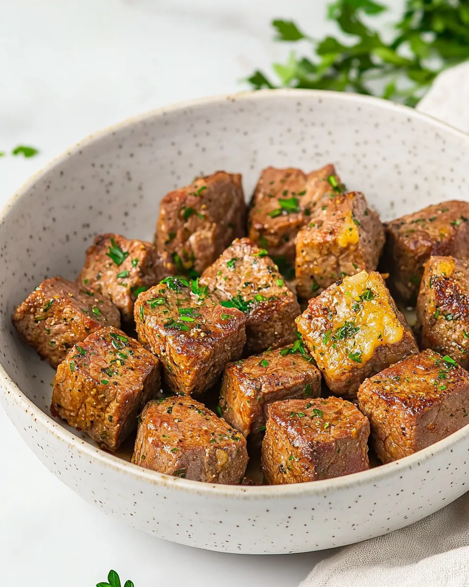 Air Fryer Steak Bites