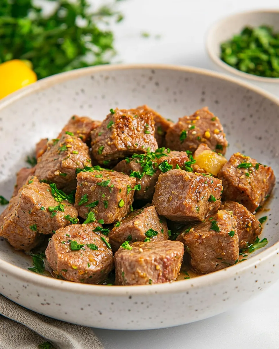 Air Fryer Steak Bites