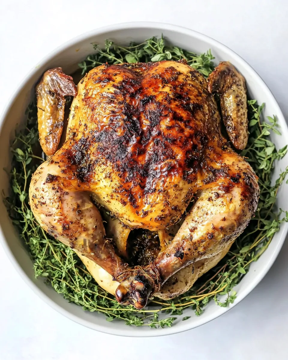 Air Fryer Whole Roast Chicken