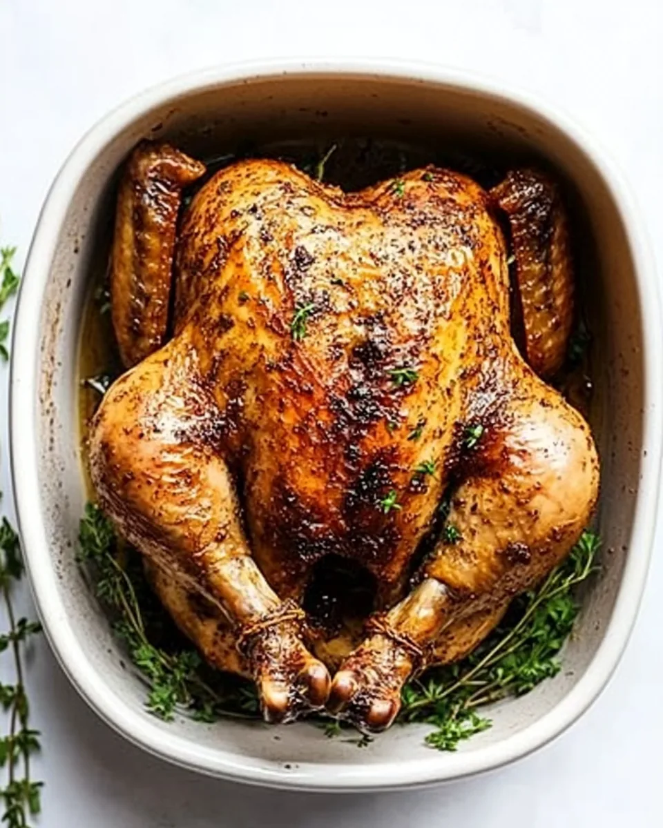 Air Fryer Whole Roast Chicken