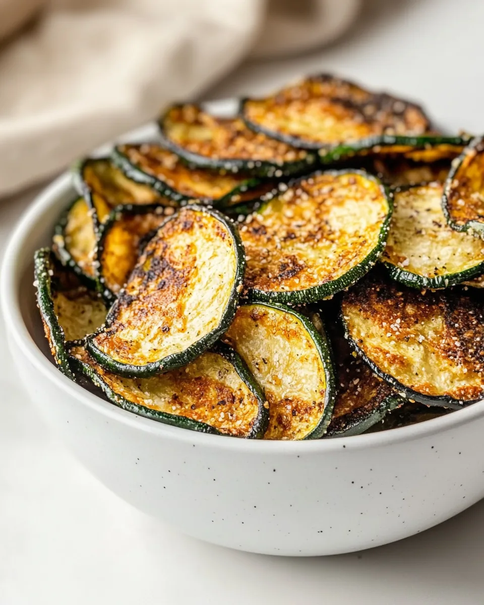 Air Fryer Zucchini Chips