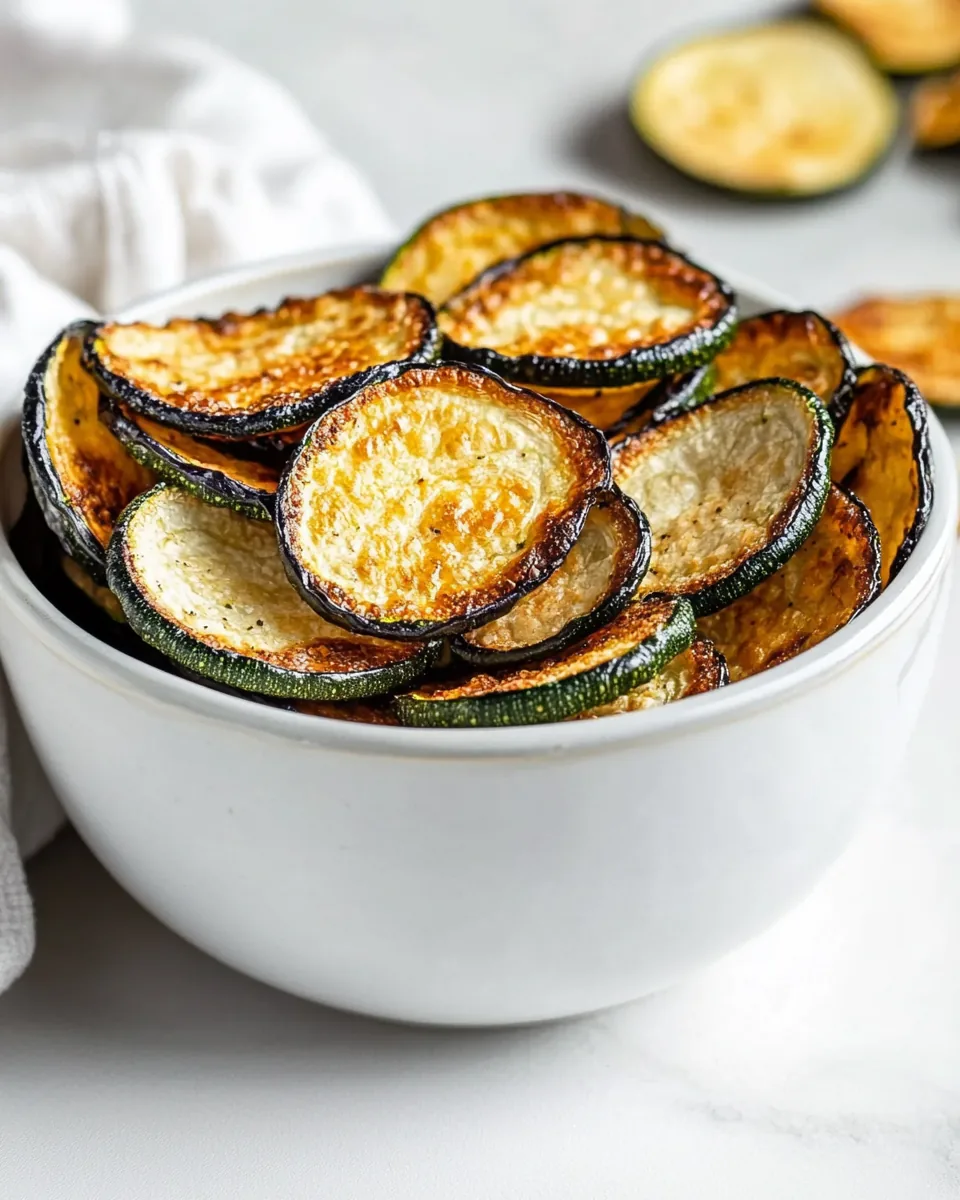 Air Fryer Zucchini Chips