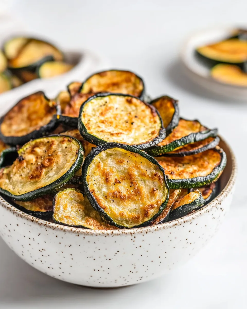Air Fryer Zucchini Chips