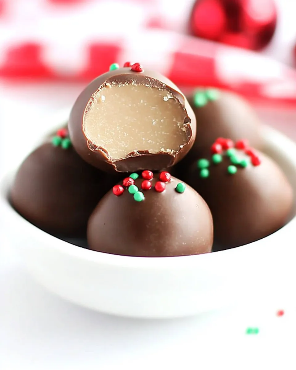 Allergy Friendly Holiday Buckeyes