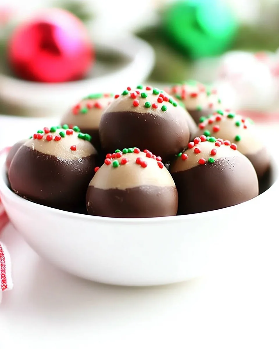 Allergy Friendly Holiday Buckeyes