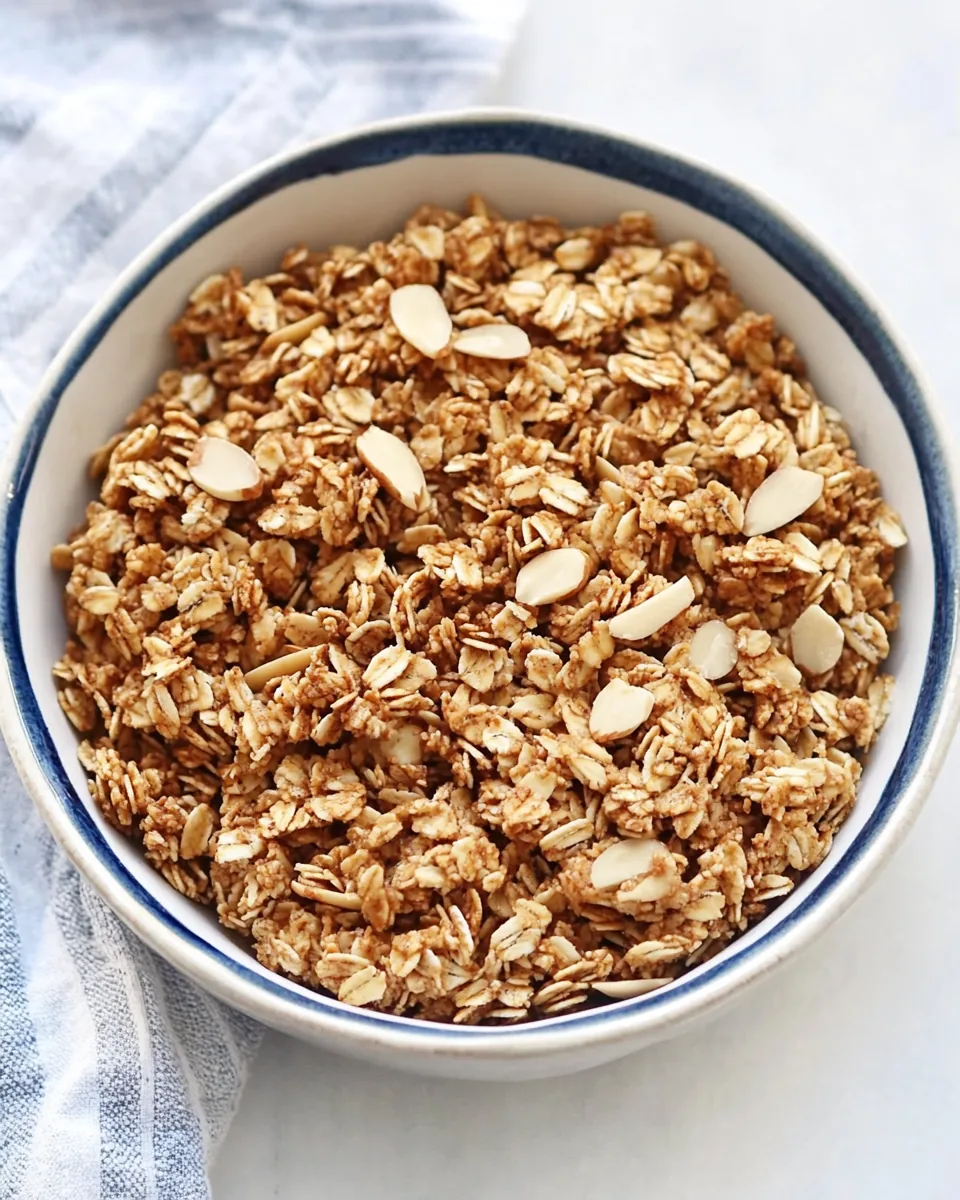 Almond Butter Granola