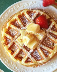 Almond Buttermilk Waffles