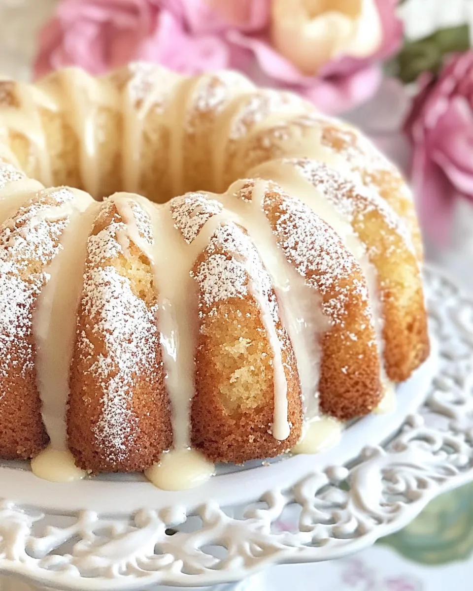 Amaretto Pound Cake