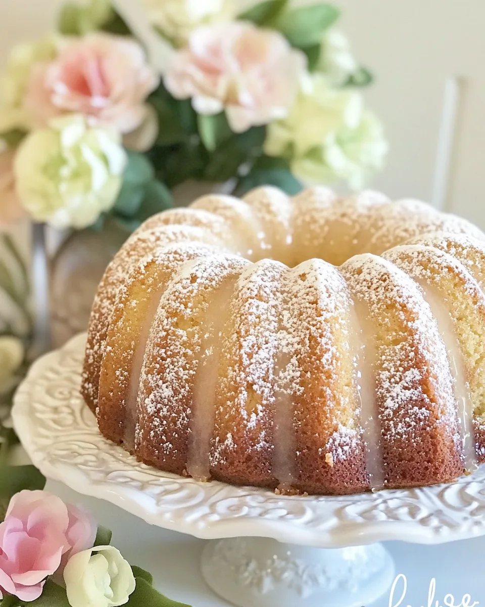 Amaretto Pound Cake