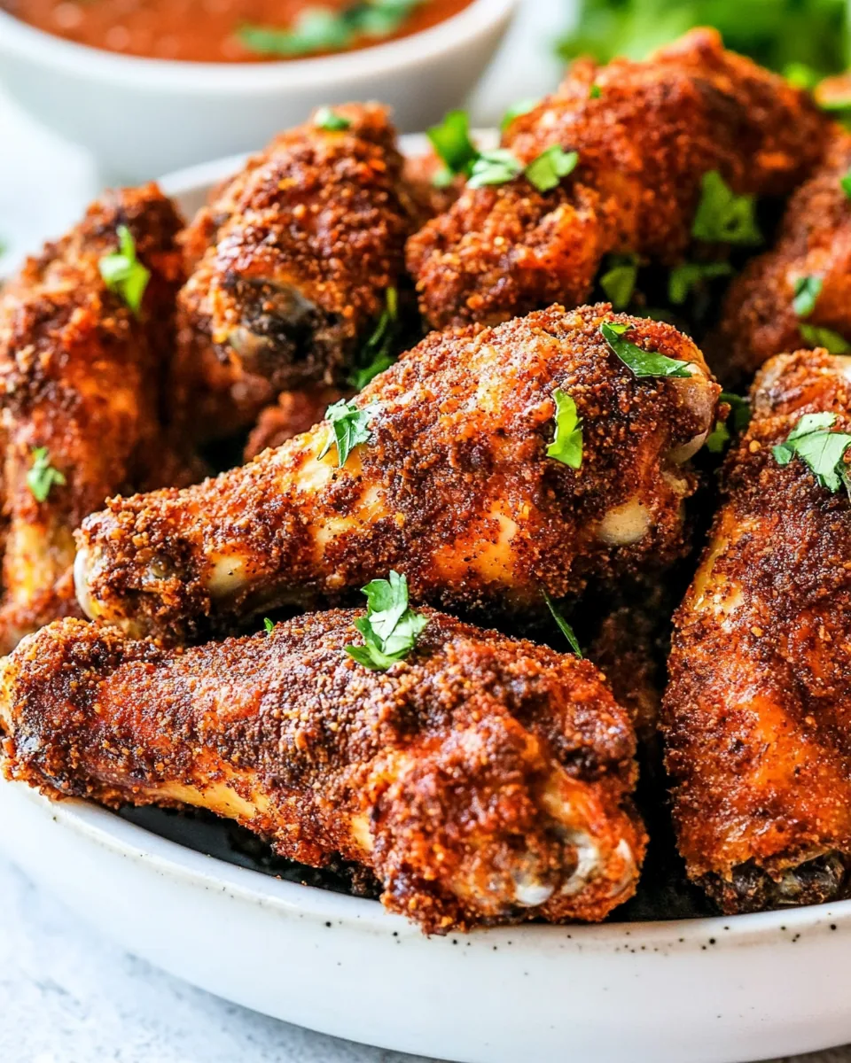 Ancho Baked Chicken Wings