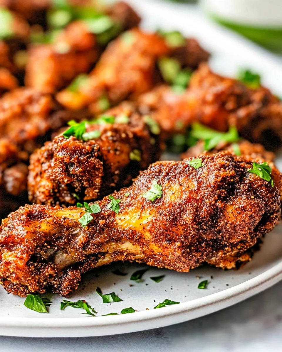 Ancho Baked Chicken Wings