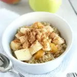 Apple Cinnamon Breakfast Quinoa
