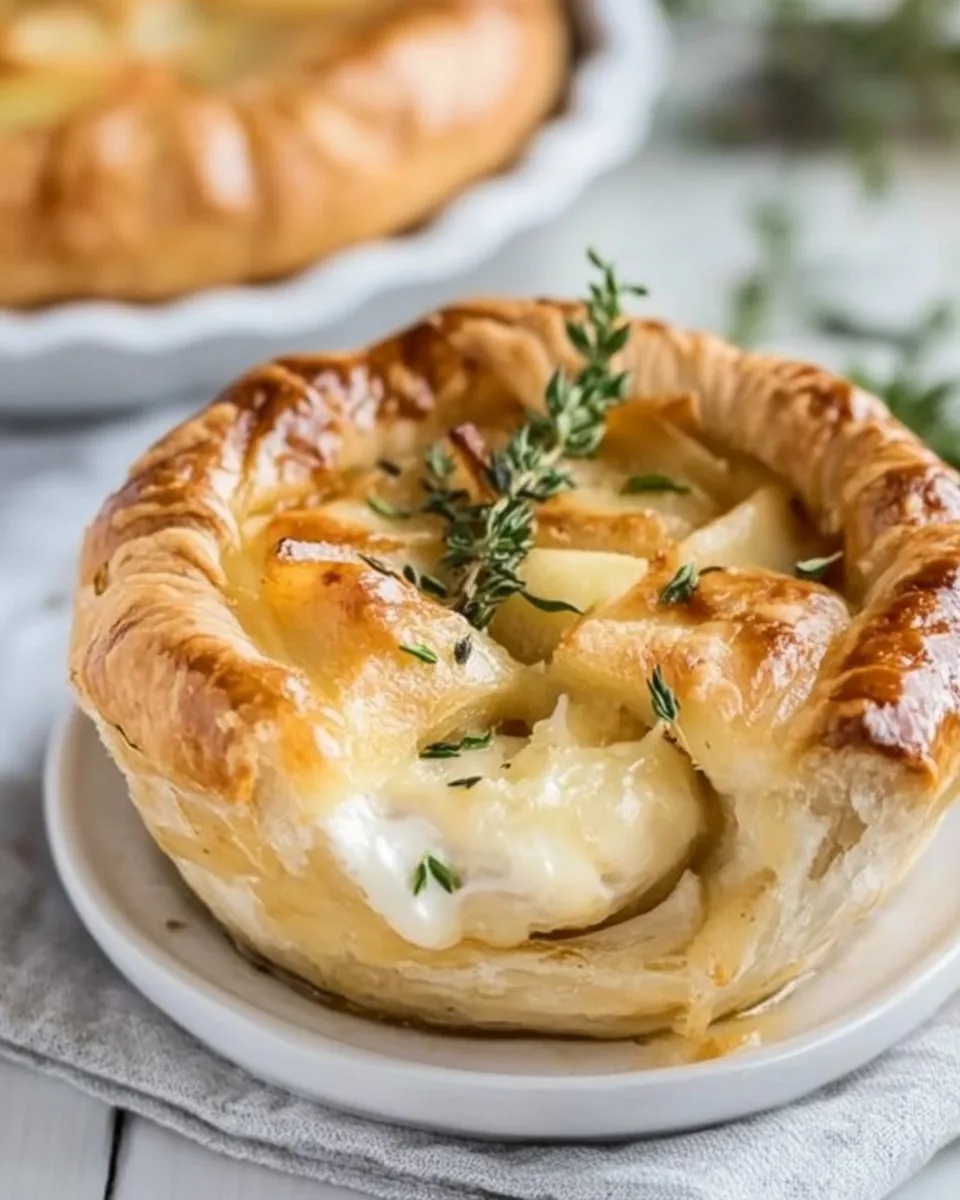 Apple Pie Baked Brie Appetizer