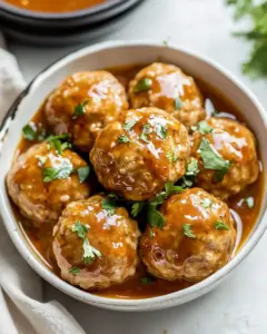 Asian Chicken Meatballs