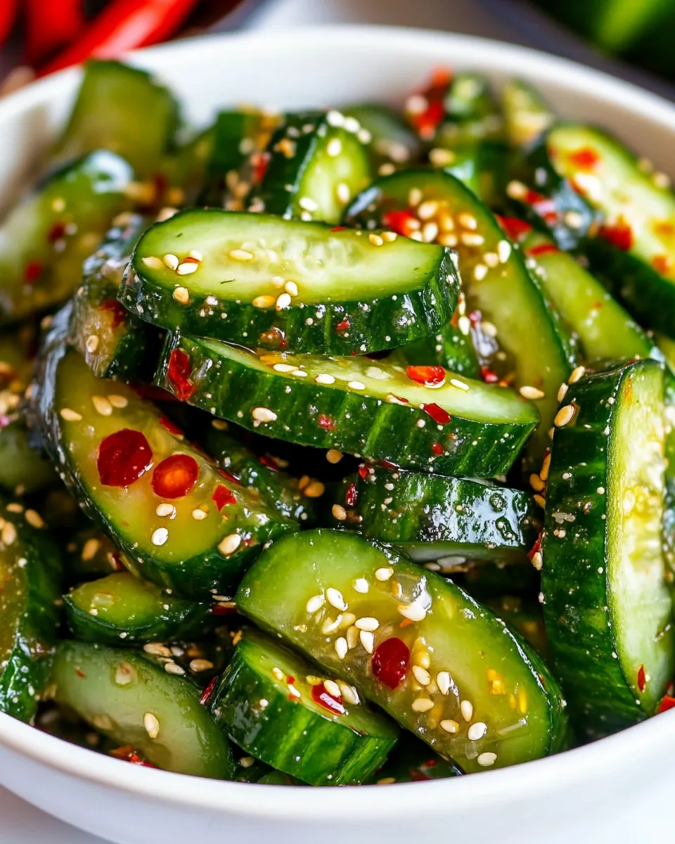 Asian Cucumber Salad
