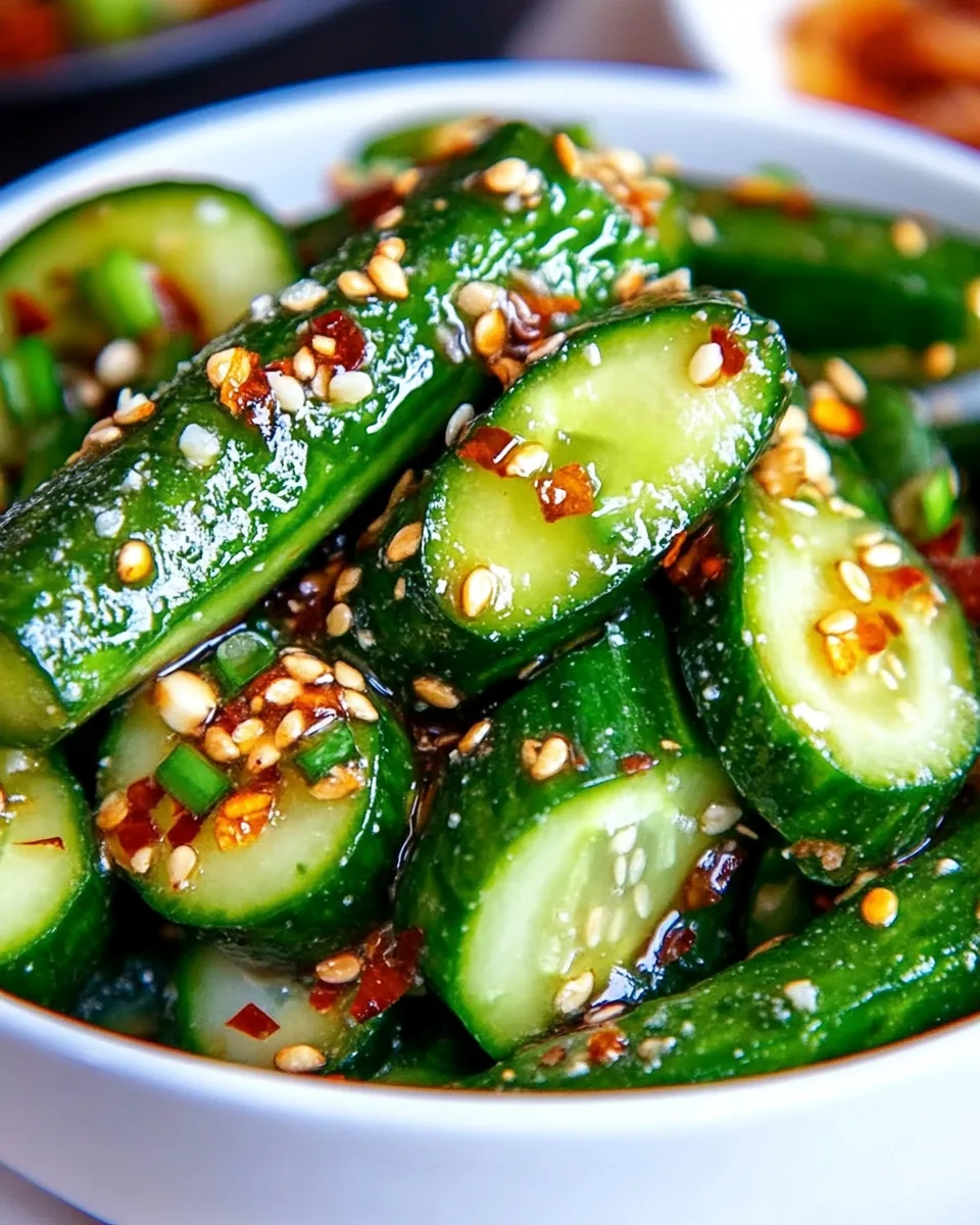 Asian Cucumber Salad