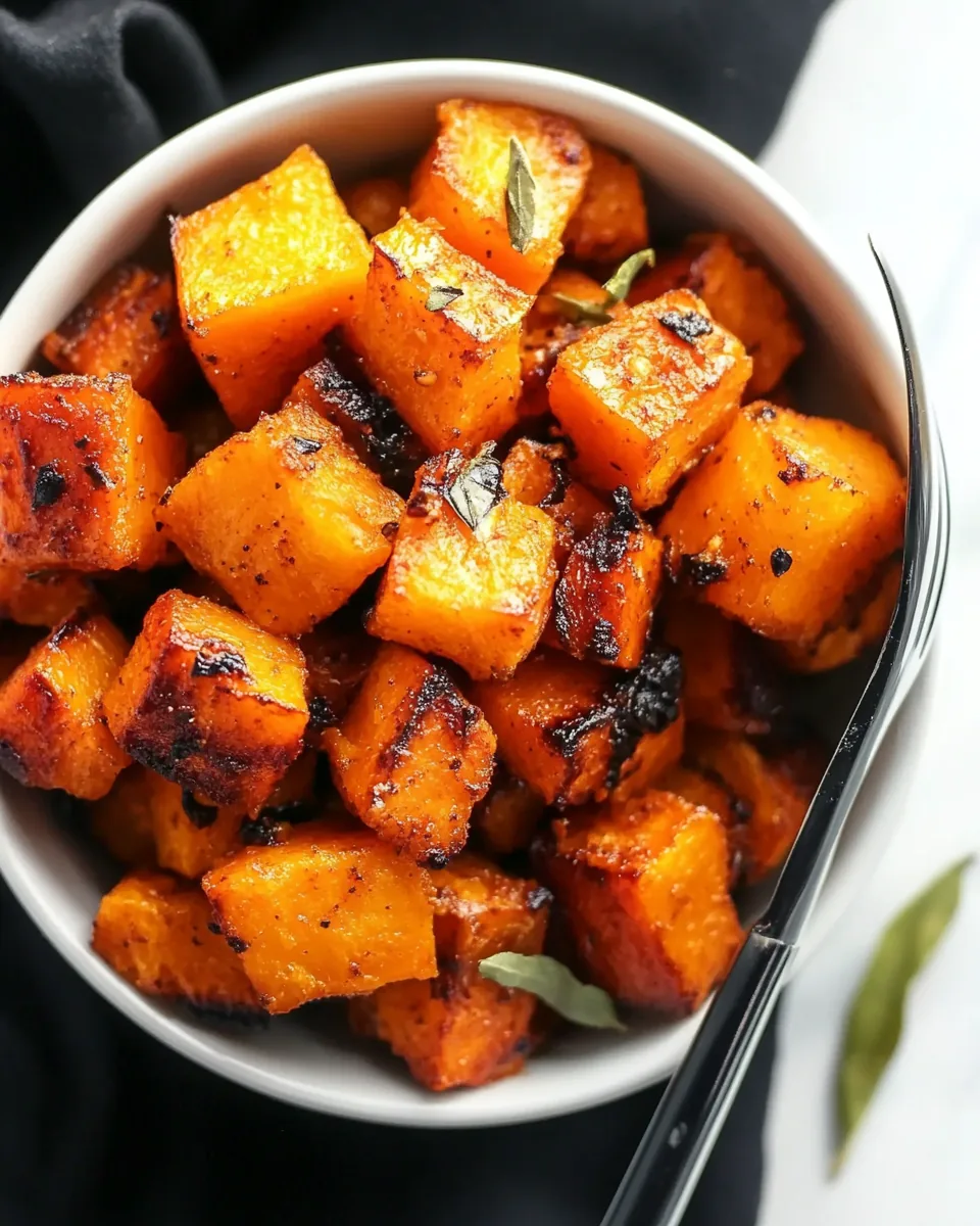 Asian Roasted Butternut Squash