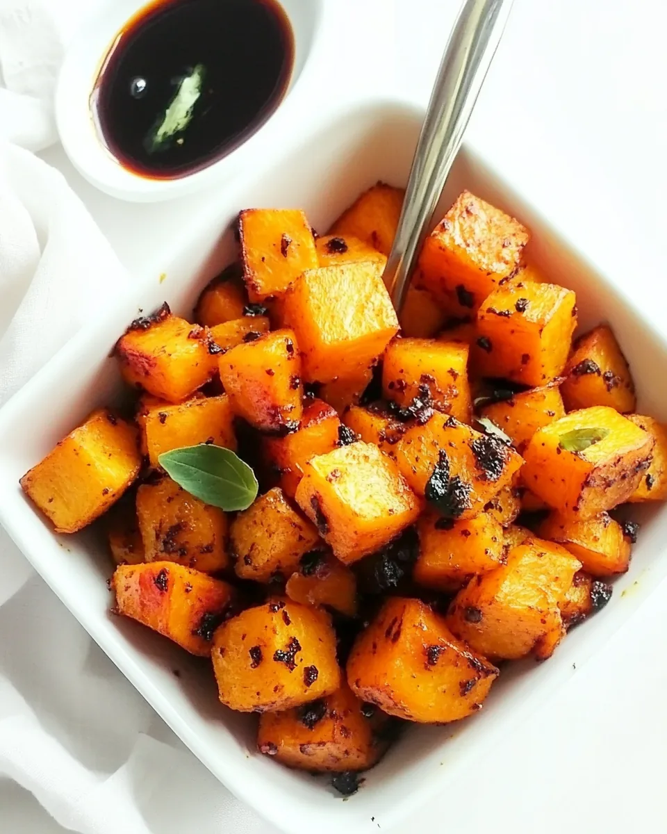 Asian Roasted Butternut Squash