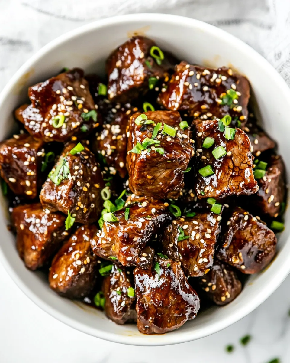 Asian Steak Bites