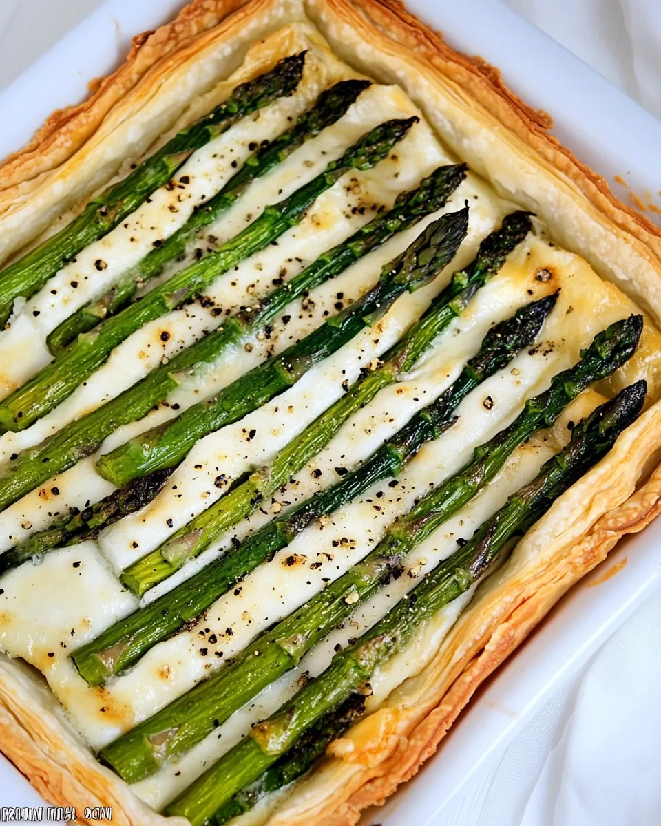 Asparagus Fontina Tart