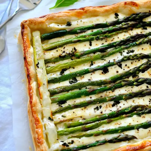 Asparagus Fontina Tart