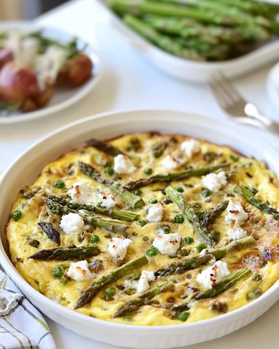 Asparagus Frittata