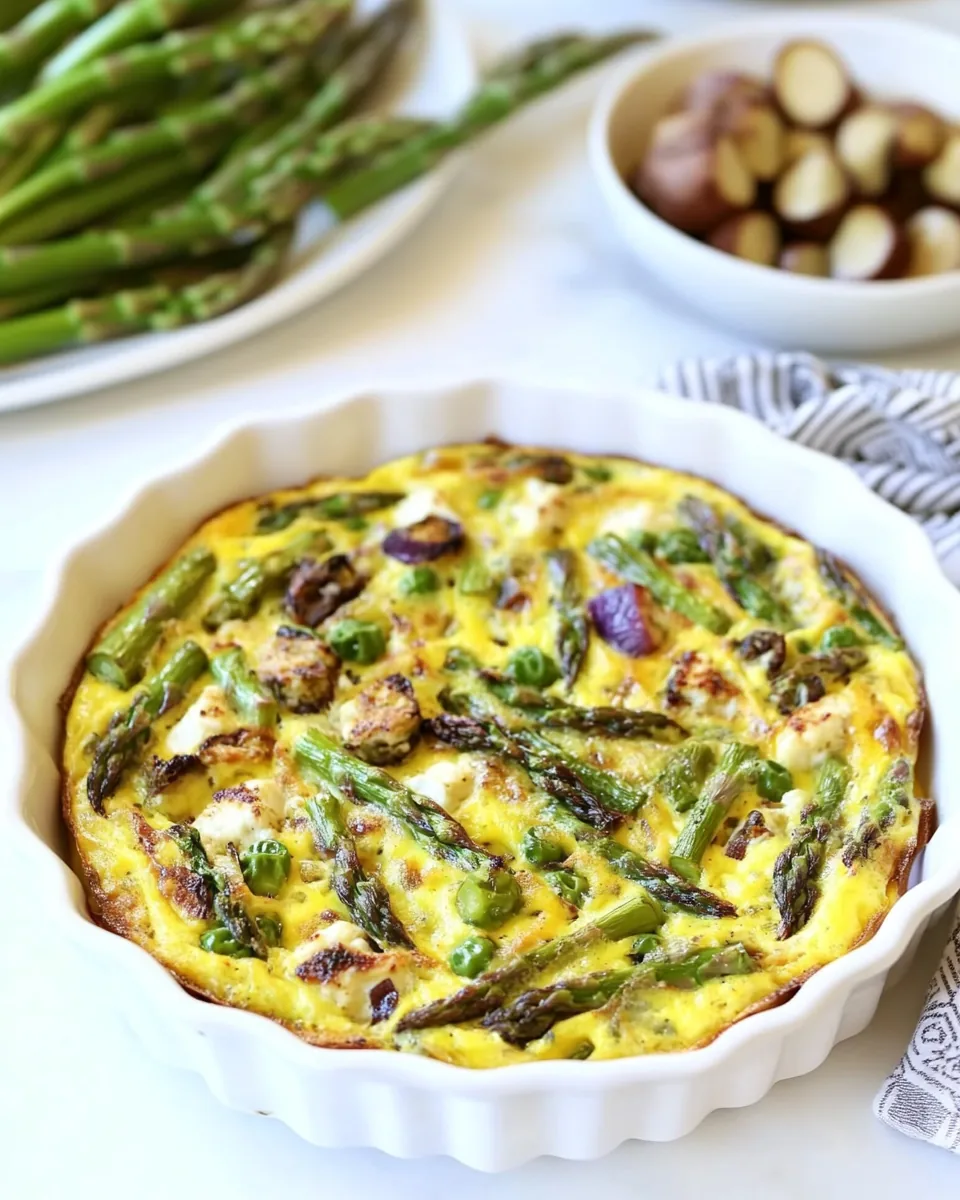 Asparagus Frittata