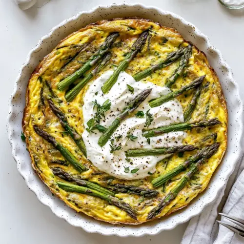 Asparagus Soufflé Frittata