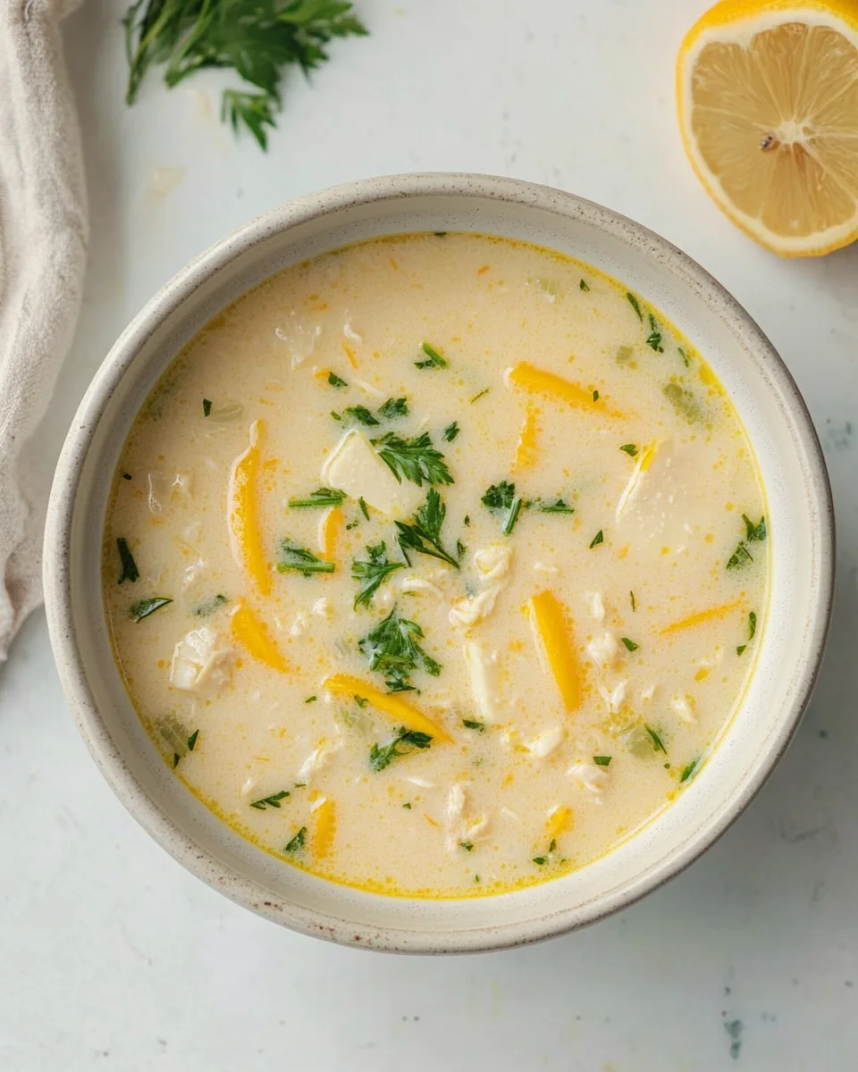 Avgolemono Soup