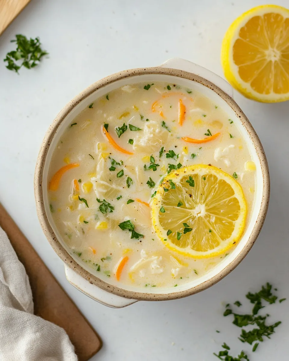 Avgolemono Soup