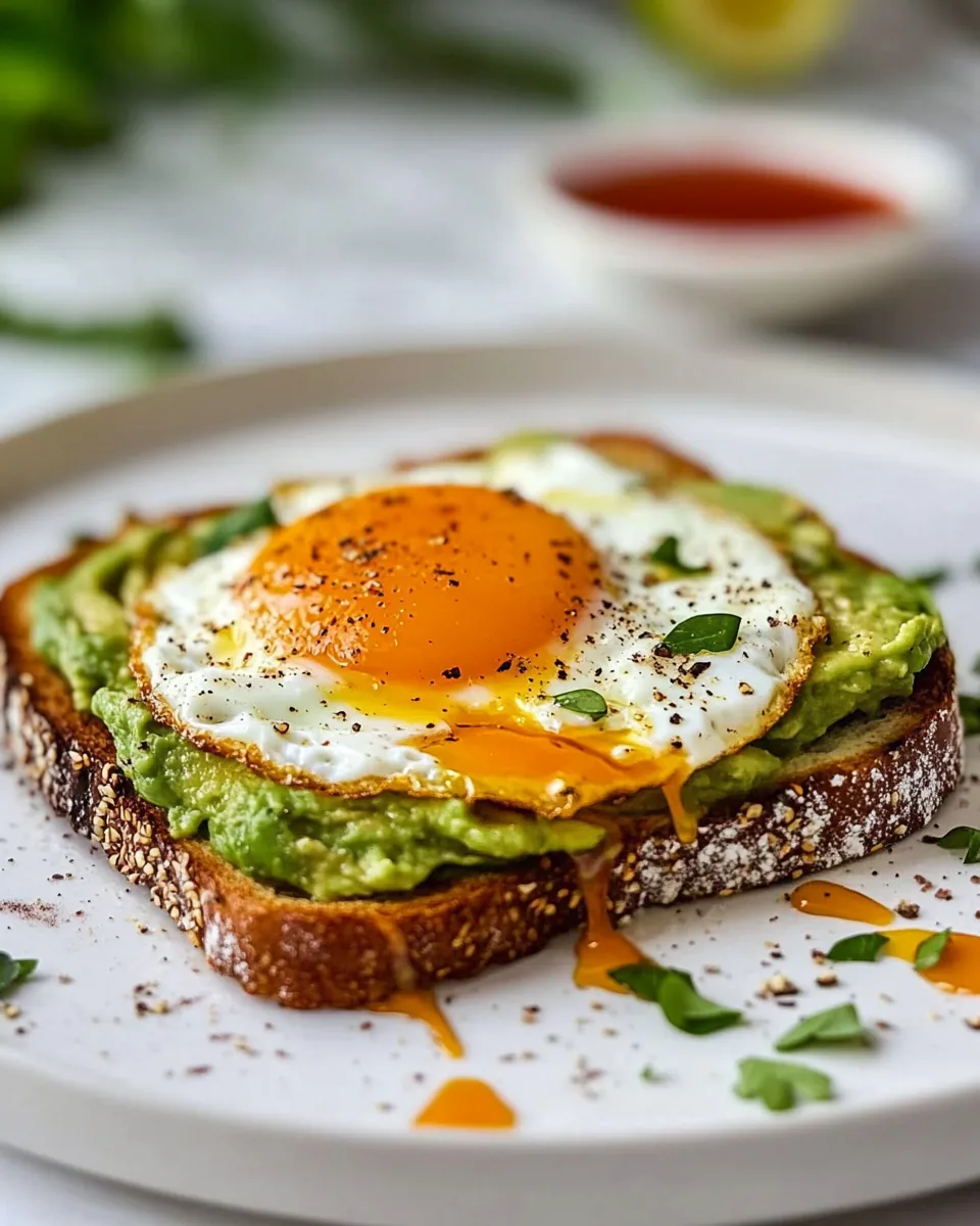 Avocado Toast with Egg