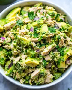 Avocado Tuna Salad